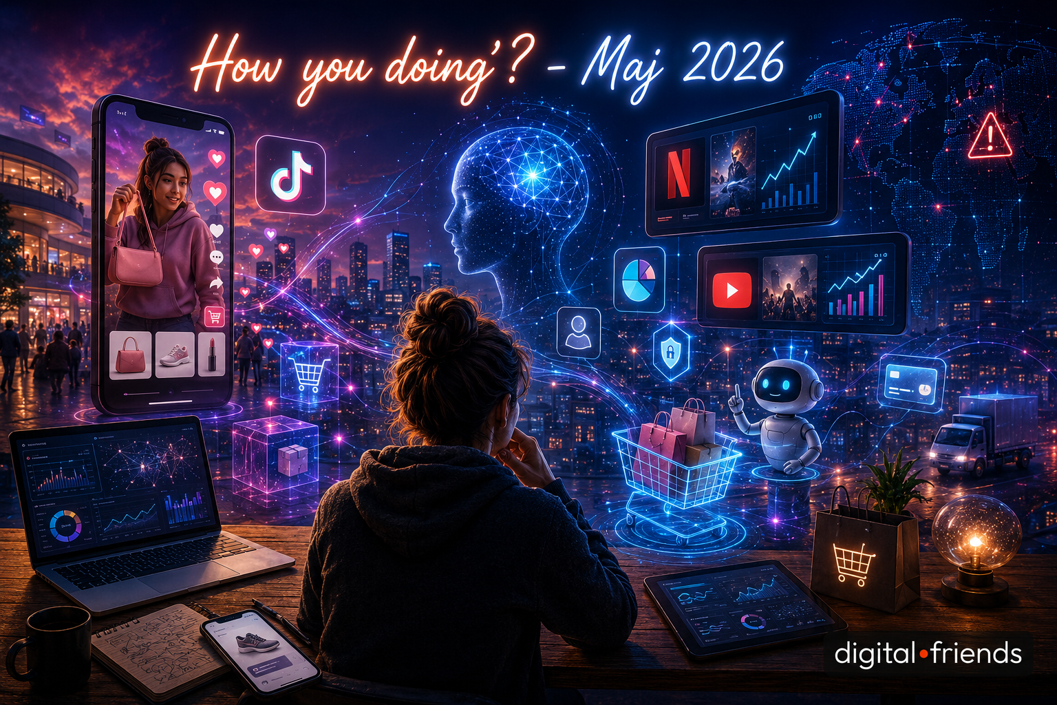 Maj 2026 w Marketingu: AI, dane i social commerce zmieniają zasady gry